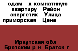 сдам 2-х комнатнную квартиру › Район ­ энергетик › Улица ­ приморская › Цена ­ 10 000 - Иркутская обл., Братский р-н, Братск г. Недвижимость » Квартиры аренда   . Иркутская обл.